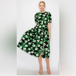 Melloday floral print dress